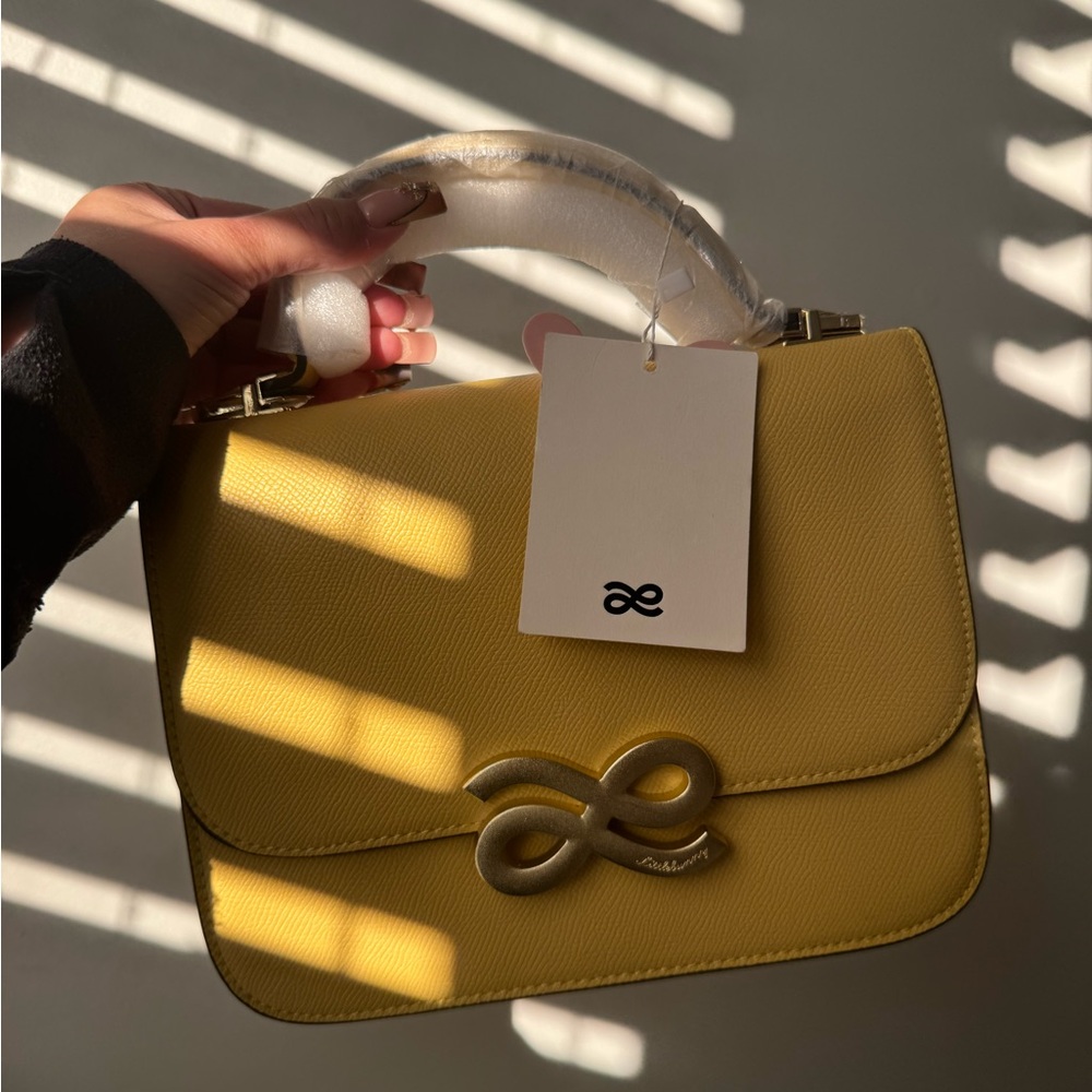 House of Little Bunny Purse Mustard Yellow